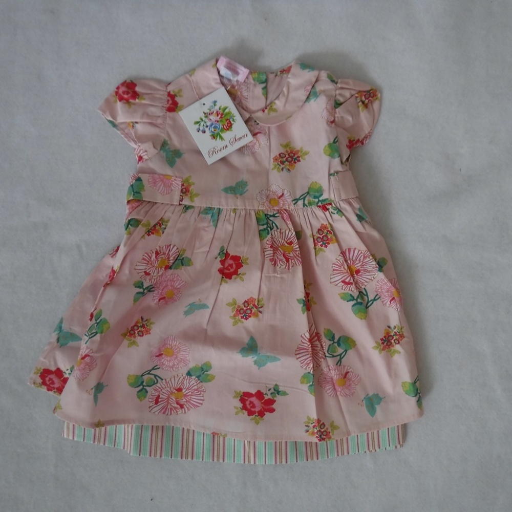 Boutique Room Seven Floral Vintage Baby Dress 18m